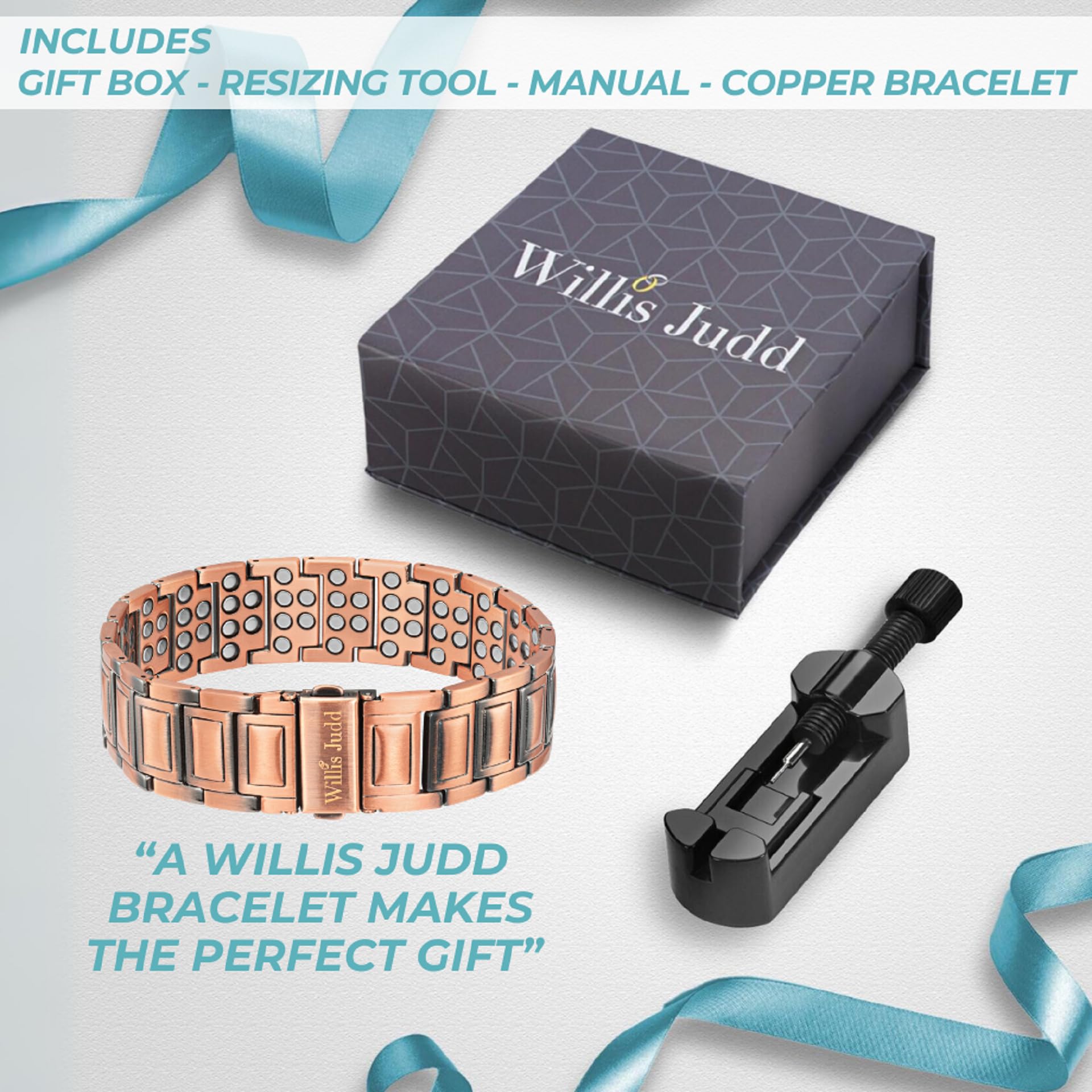 Amazon.com: Willis Judd: Mens Magnetic Bracelets